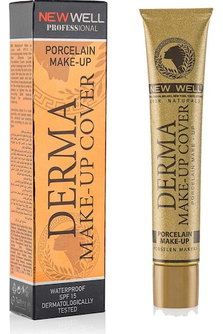 New Well Derma Makeup Cover Fondöten Bronze