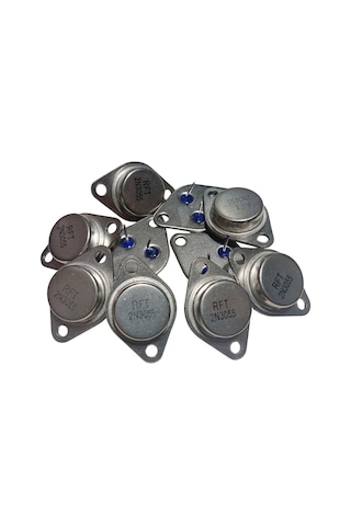 10 Adet Rft 2n3055 Transistör Npn To-3 60v 15a