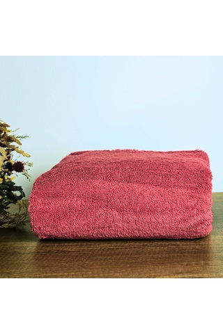 %100 Pamuk Rouge Lüks Banyo & Spa & Plaj & Otel Havlusu 100x150 Bordo