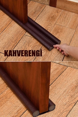 1 Adet Kahverengi Çift Taraflı Rüzger Soğuk Ve Haşere Önleyici