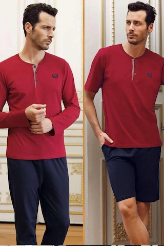 Capsella Erkek Pijama Robdöşambırlı 5 Li Pijama Set 1090 001