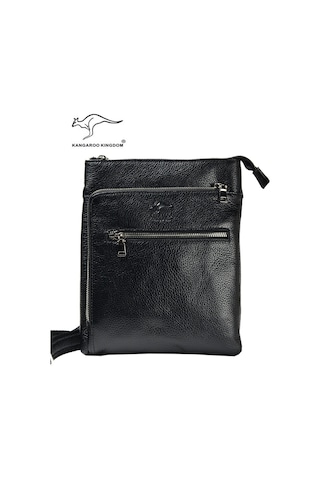 Hakiki Deri Çanta Erkek Postacı A Kalite Kangaroo Kıngdom 6532T