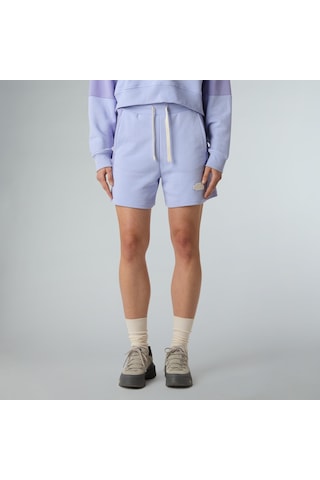 The North Face W Terry Relaxed Short Kadın Şort-31555 Mor