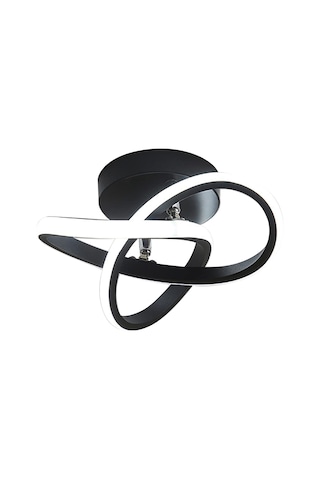 Ruicoo 3 Renk Aydınlatmalı Led Tavan Lambası - Yatak Odası, Salon, Koridor İçin Siyah