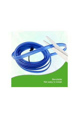 İç Araç Led Şerit Işıklar, 3 Metre Usb Araç Ortam Işığı Esnek Led Işık Şeridi Mavi Neon İç Atmosfer Işıkları Araba İç Otomotiv Araba Için Dekoratif Lamba