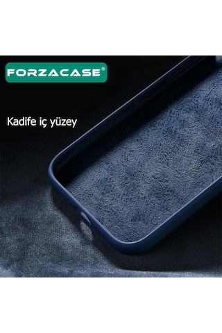 Forzacase Xiaomi Mi 13 Ultra İle Uyumlu Liquid Serisi İçi Kadife Lansman Silikon Kılıf Siyah