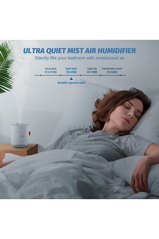 Leezsing Usb Ultrasonik Ev Ofis Araba Nemlendirici 500ml - 30-50ml/saat Buhar Çıktısı - Tahta/portatif Abs Materyal