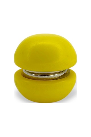 Eşarp Ve Şal Mıknatısı Soft Sarı Renk - Başörtü Tutucu Kadın Tesettür Aksesuar Mıknatıs Sarı