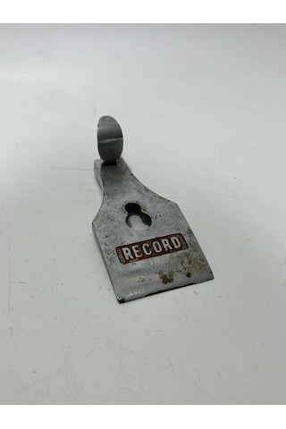 Record İngiliz Antika Ahşap El Rendesi Bıçağı 001