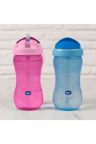 Wee Baby Pipetli Bardak 350 ML Pembe