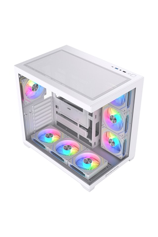 Game İn Game Dream Beyaz 7x12cm Argb Fanlı Akvaryum Kasa