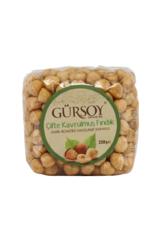 Gürsoy Çifte Kavrulmuş İç Fındık Oturan Paket 2 x 250 G
