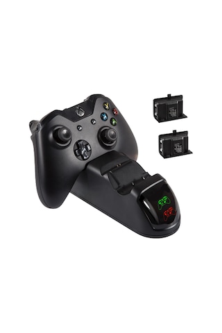 Dobe Led Xbox One X/One S/Elite 1200Mah Joystick Pil Stand