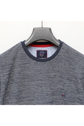 Dio Rise Erkek Uzun Kol İnce Sweatshirt - Czt-126 - Marine - Buz Mavi Marine - Buz Mavi