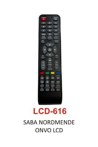 Saba - Nordmende - Onvo Lcd Uyumlu Tv Kumandası - Lcd 616