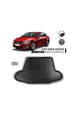 Fiat Egea Bagaj Havuzu 2015 Sonrası Havuzlu Bagaj Paspası