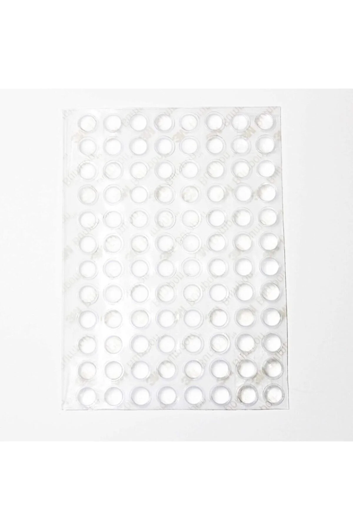 Scotch Bumpon Elastik Tampon Mobilya Çekmece Dolap Pc Laptop Tamponu Zemin Sıkı Sabitleme Sj5302 Beyaz - Şeffaf