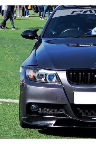 Bmw 3 Serisi E90 Batman Ayna Kapağı Yarasa Parlak Siyah 2 Li