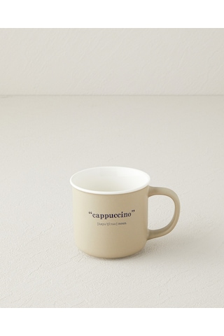 English Home Phoebe Cappucino New Bone China Kupa 200 Ml Yeşil Yeşil