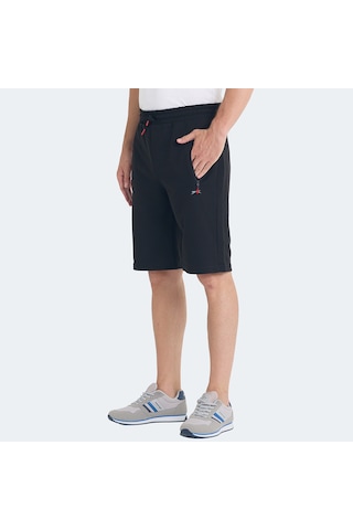 Slazenger OSAKU I Erkek Cepli Siyah Şort