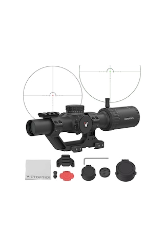 Victoptics S10 1-10x24i Lpvo Fıber Sfp Tüfek Dürbünü 1-parçalı Extreme High Picatinny Ar Montaj Kiti Opsl139