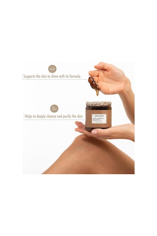 Maruderm Kahve Ve Yeşil Çay Özlü Vücut Peelingi Bha & Jojoba Yağı İle Arındırıcı, Söğüt Kabuğu Özüt