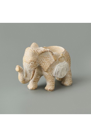 Kpmm Elephant Mumluk - Bej - 12x8 Cm Renkli