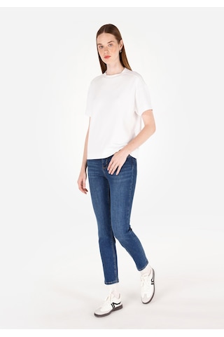 Colins Slim Fit Kadın İndigo Jean Pantolon Cl1067189 Q1.v1 Dn43072 Denim