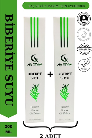 Aymelek Dökülme Karşıtı Ve Saç Uzamasını Biberiye Suyu 2 x 100 ML