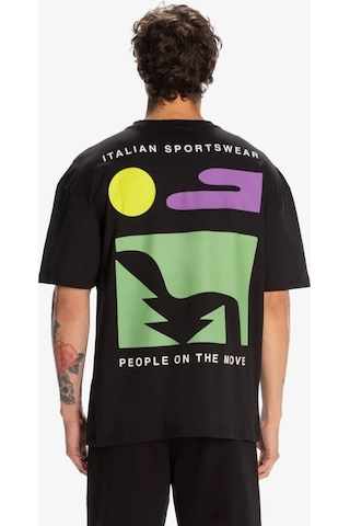 Kappa Kappa Sport Floyd Erkek Siyah T-shirt 321w7tw-005 Siyah