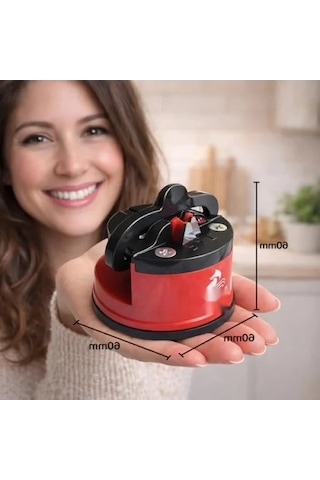 Vantuzlu Bıçak Bileyici - Tungsten Carbide İle Keskinleştirme