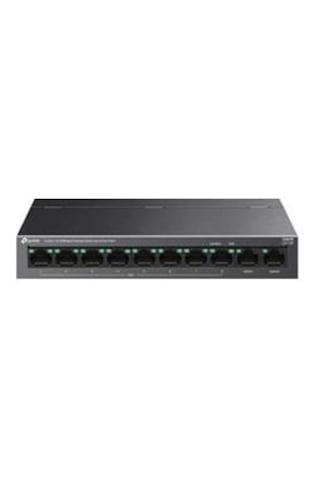 Tp-link Ls110p 8 Port 10-100 Mbps Poe+ 2 Port 10-100 Uplink Switch Metal Kasa Kdo