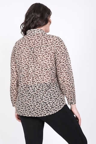 Varaklı Şifon Gömlek