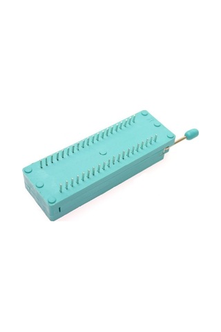 40 Pin Zif Soket Mandallı Kolay Entegre Montaj Aparatı Geliştirme Kartı Altın Kaplama 2.54mm Dıp Zıf