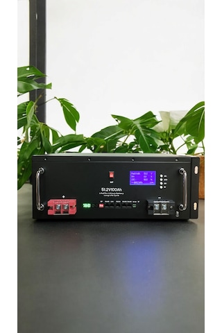 Unisun Energy 51.2v 100ah Lifepo4 Batarya + Ekran + Bluetooth 48v Sistem