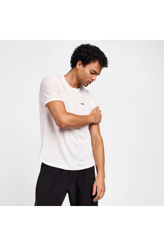 Lescon Erkek Koşu Kısa Kol T-shirt 25b-1012 25btek001012 Beyaz