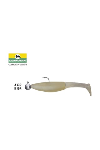 Cormoran K-Don Jumper S11 7.5 Cm Glow Sedef Jighead Silikon Yem