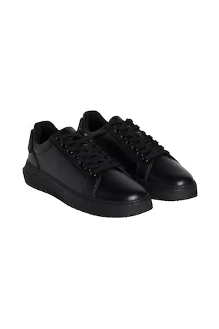 Calvin Klein Erkek Kalın Tabanlı Bileksiz Sneaker - Siyah Black / Black Solid