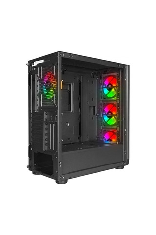 PowerBoost VK-W001B Mid Tower Bilgisayar Kasası