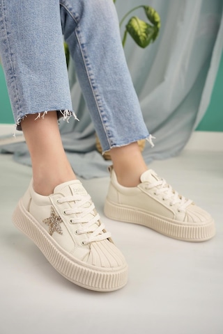 Nesil Shoes Dvm 3100 Bej Kadın Sneakers-bej Bej