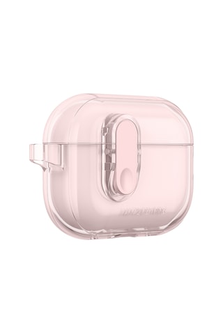 Airpods Pro 2 Kılıf Amazingthing Magnetik Kilit Tasarımlı Minimal Serisi Kılıf Pembe