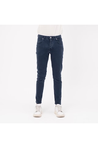 Düz Renk Erkek Kot Pantolon (550889904) Lacivert