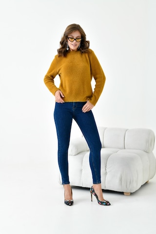 Ftz Women Kadın Sıfır Yaka Hardal 20944 Hardal