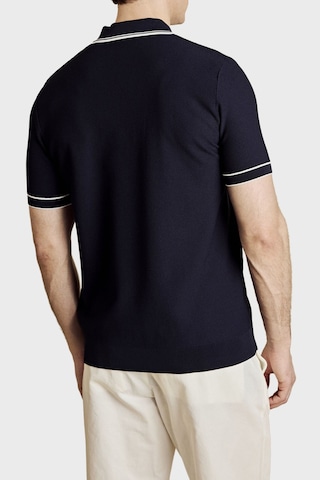 Brooks Brothers Erkek Polo Yaka Kazak Bbss26mkl007388 Lacivert Kırık Beyaz