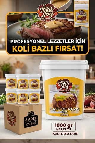 Cafe De Paris Sos 1000 G X 8 Adet - 1 Koli Koli Bazlı Avantaj Paketi