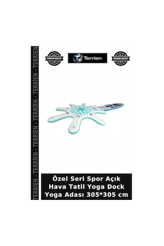 Özel Seri Spor Açık Hava Tatil Yoga Dock Yoga Adası 305 305 Cm Çok Renkli