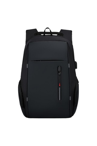 Didadodo 17 Usb Şarjlı Su Geçirmez Yastıklu Su Geçirmez Sırt Çantası - Büyük Kapasiteli Laptop Çantası Siyah Siyah