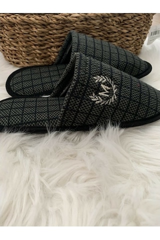 Yumuşacık Damat Terliği Haki