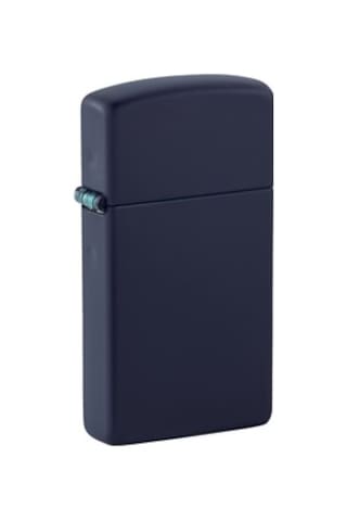 Zippo 1639 Slim Navy Blue Matte Çakmak