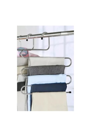 Veraura Lifestyle Krom Pantolon Askısı